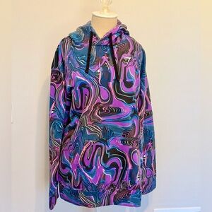 Gymshark Multicolor Patterned Hoodie